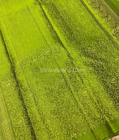 Half Mix - Pure Soft Silk Saree - VVPSS054