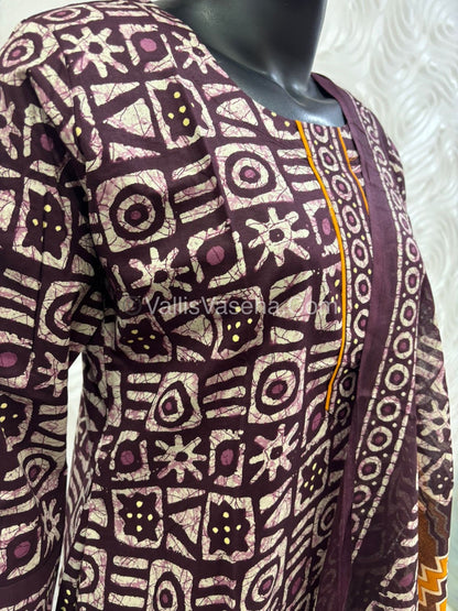 Ready Made - Salwar, Kameez & Duppatta(3pc) - Printed - VVRBS004