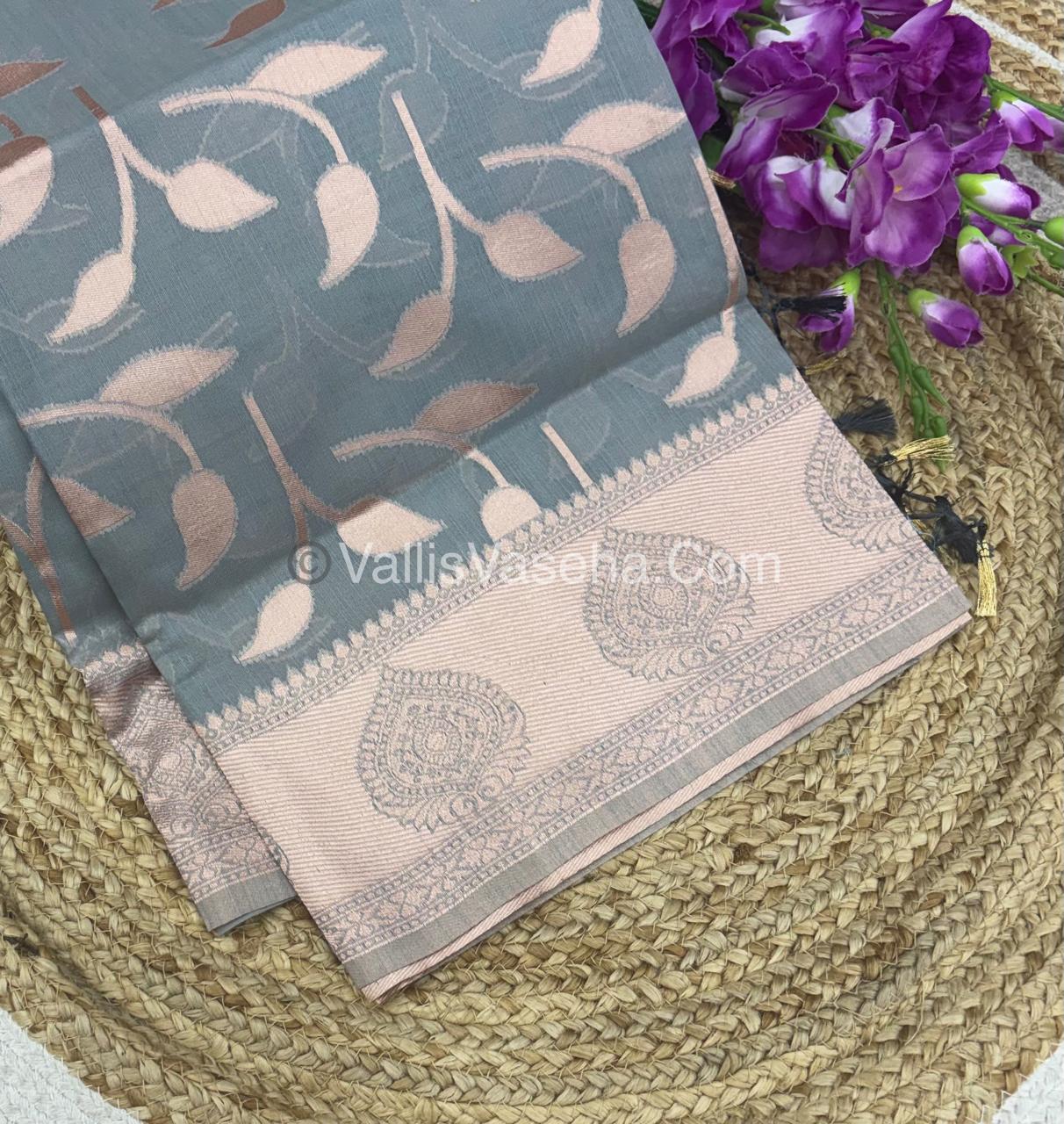Fancy Saree - Mixed Variety -Grey Shade - VVFBS004