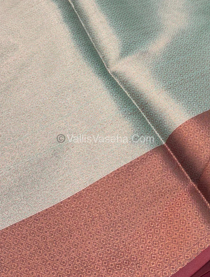 50% less - Offer Saree - Banarasi Semi soft silk Saree - VVDS003