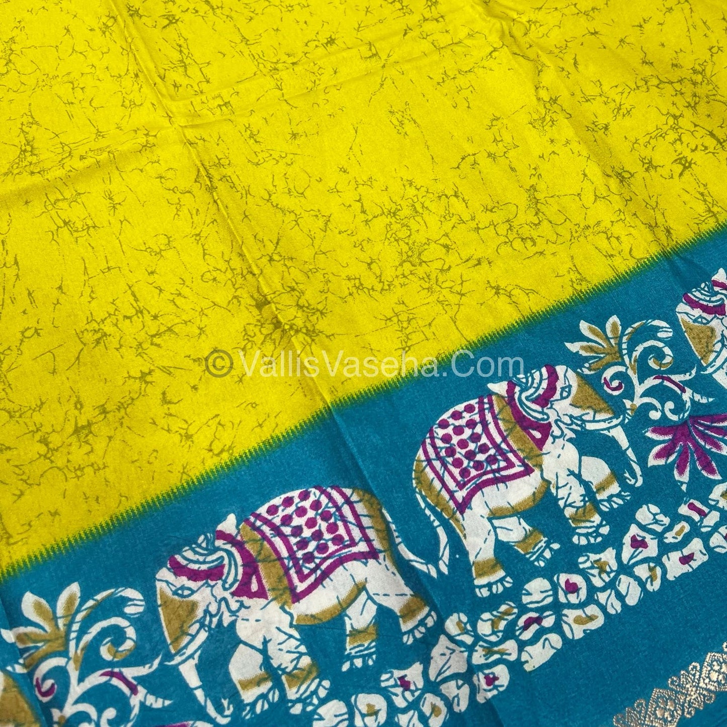 Budget Friendly Sarees - Casual Wear Sarees - Crackle Silk - VVCS002