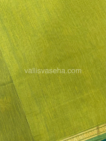 Semi Maheshwari Silk Cotton Saree - VVMSC006