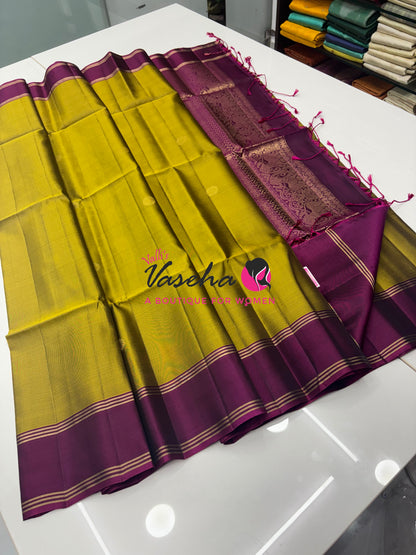 Half Mix - Pure Soft Silk Saree - VVPSS053
