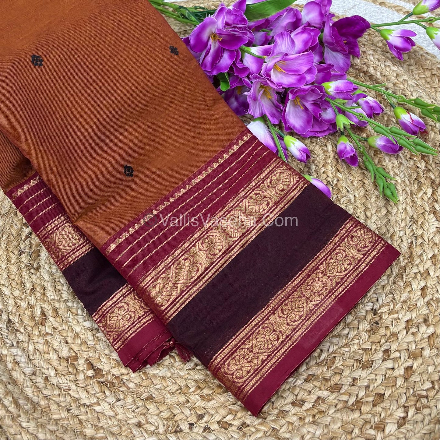 Kanchi Cotton Saree - VVKCS017