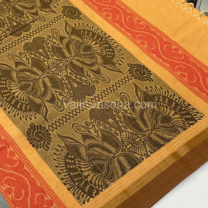 Handloom South Cotton Saree - VVSCS001