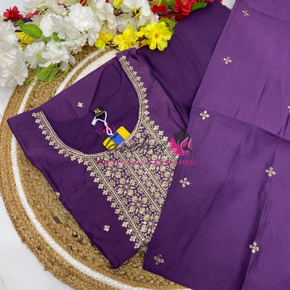 Ready Made |Salwar, Kameez & Duppatta(3pc) | Vedika Silk  | VVRMS023