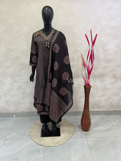 Readymade 3pc Set - Zig Zag Pattern - VVRMS003