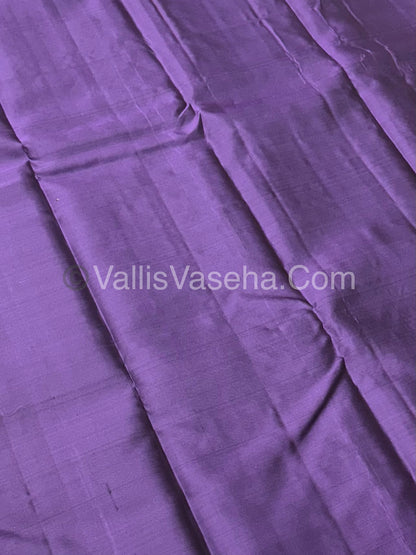 Half Mix - Pure Soft Silk Saree - VVPSS043