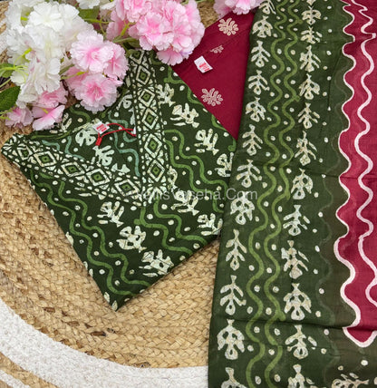 Ready Made - Salwar, Kameez & Duppatta(3pc) - Printed - VVRBS004