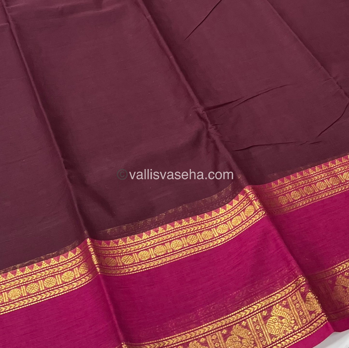 Kanchi Cotton Saree - VVKCS009