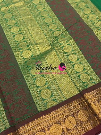 Kanchi Cotton Saree - VVKCS023