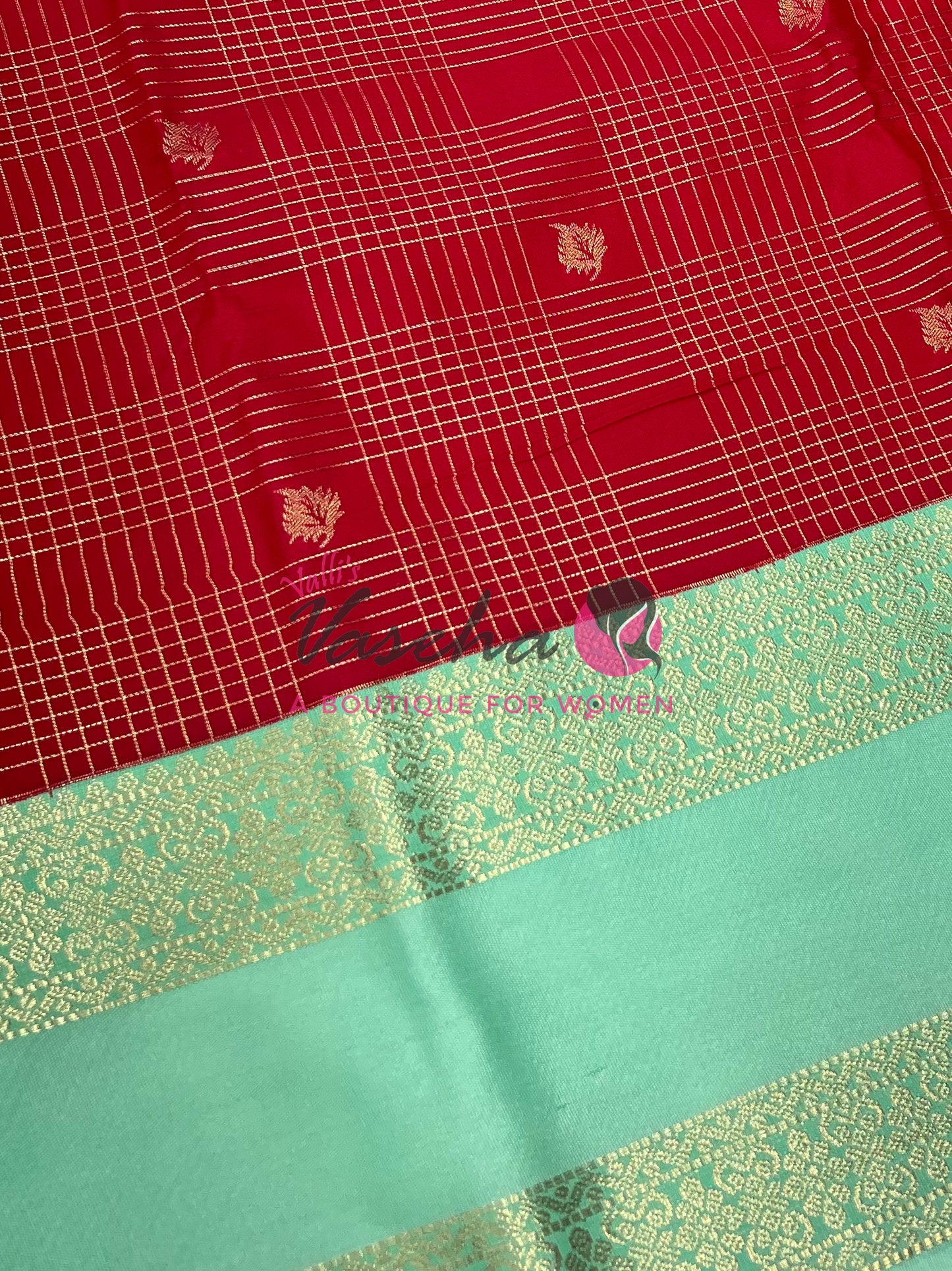 Semi Bridal Kanchi Silk  - Korvai - Premium- VVSKS008