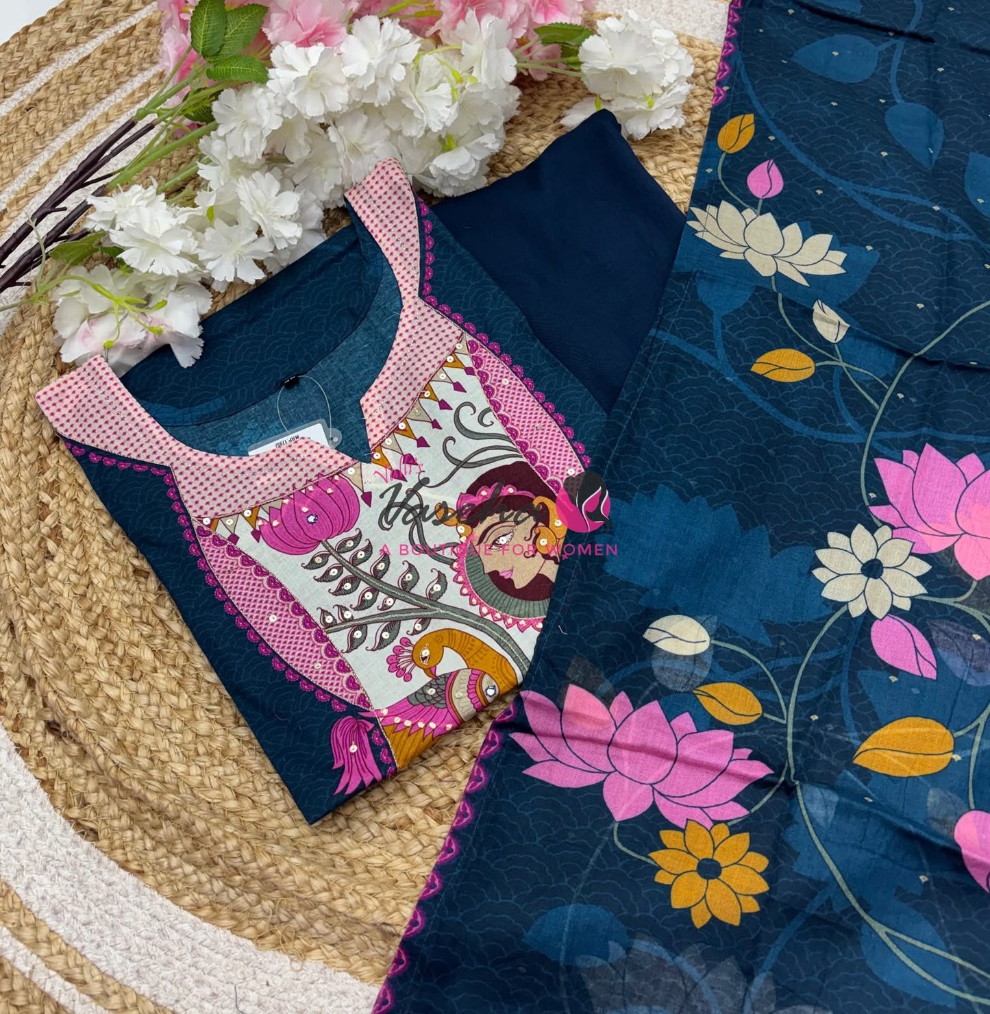 Readymade 3pc Set - Cotton - VVRMS014