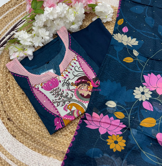 Readymade 3pc Set - Cotton - VVRMS014