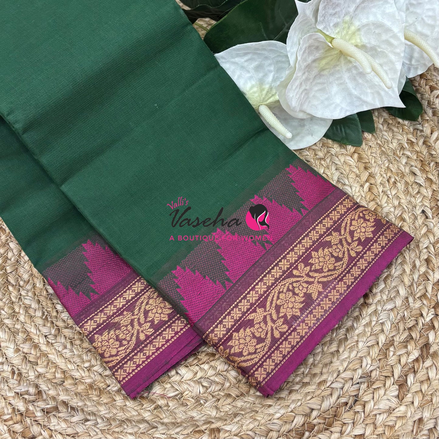 Kanchi Cotton Saree - VVKCS028