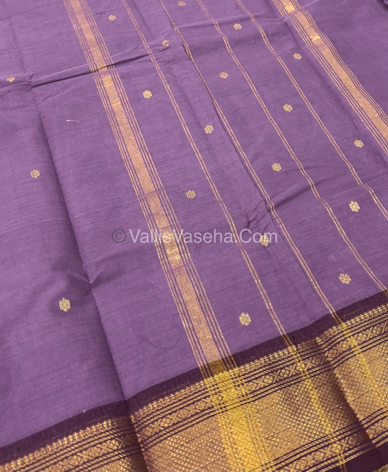 Kanchi Cotton Saree - VVKCS017
