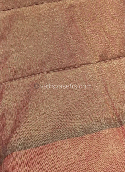 Semi Raw Silk - Lakshadeepam Design Weaving - VVRS004
