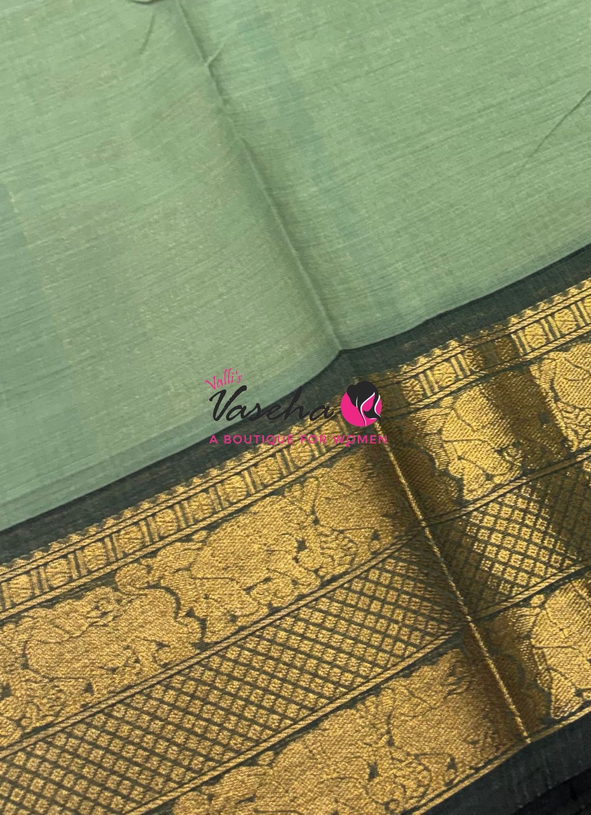 Kanchi Cotton Saree - VVKCS022