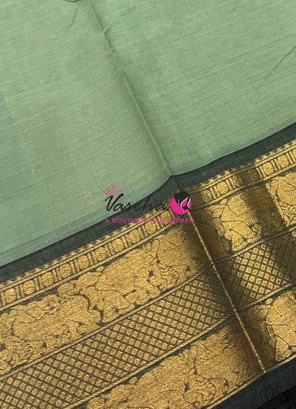 Kanchi Cotton Saree - VVKCS022