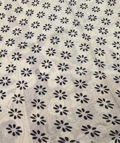 Pure Kalamkari Cotton Saree - VVPKC002