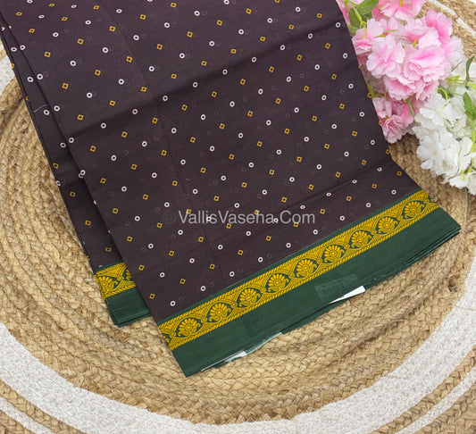 Pure Cotton Voile Saree | VVPVC005