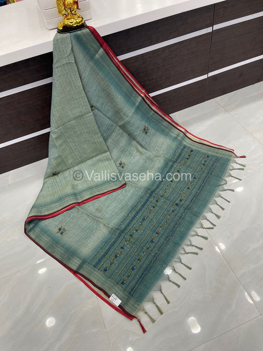 French Knot - Tissue Saree -  VVLFN001