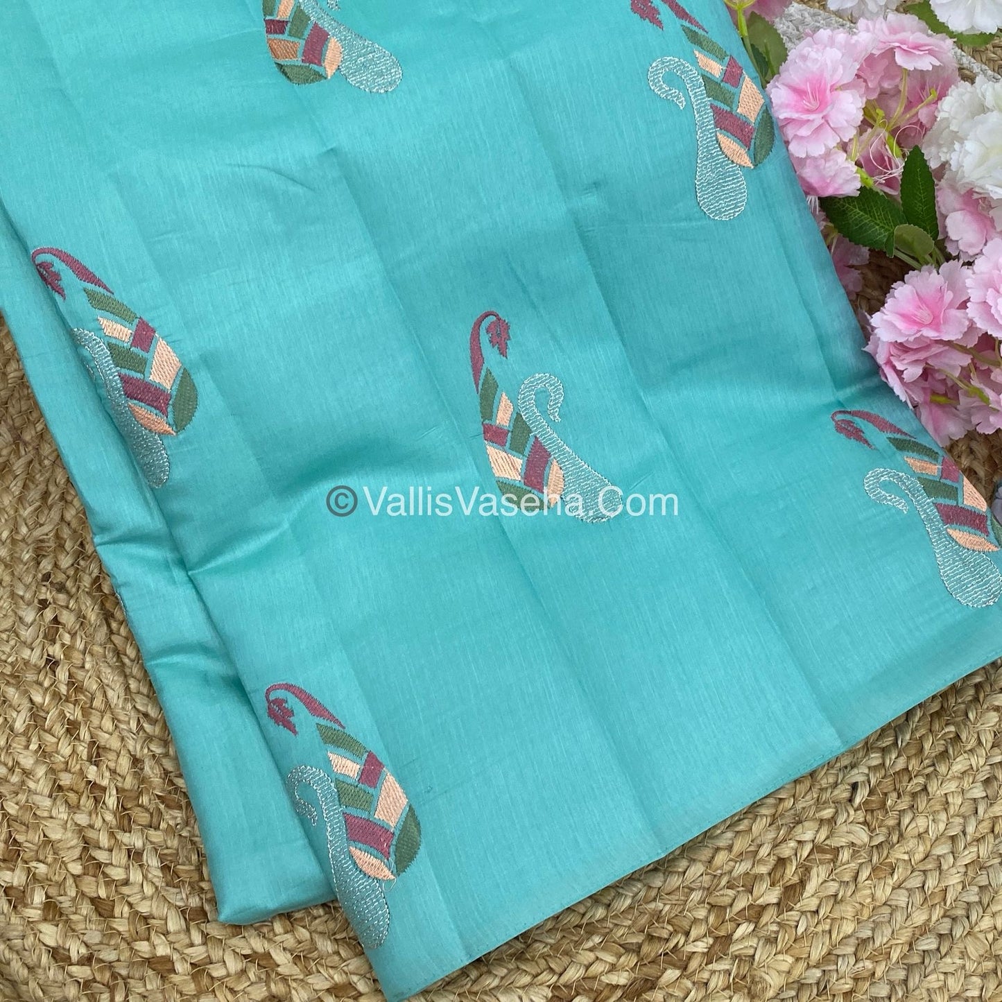 Butter Silk - Blue & Purple Combo - VVBS002
