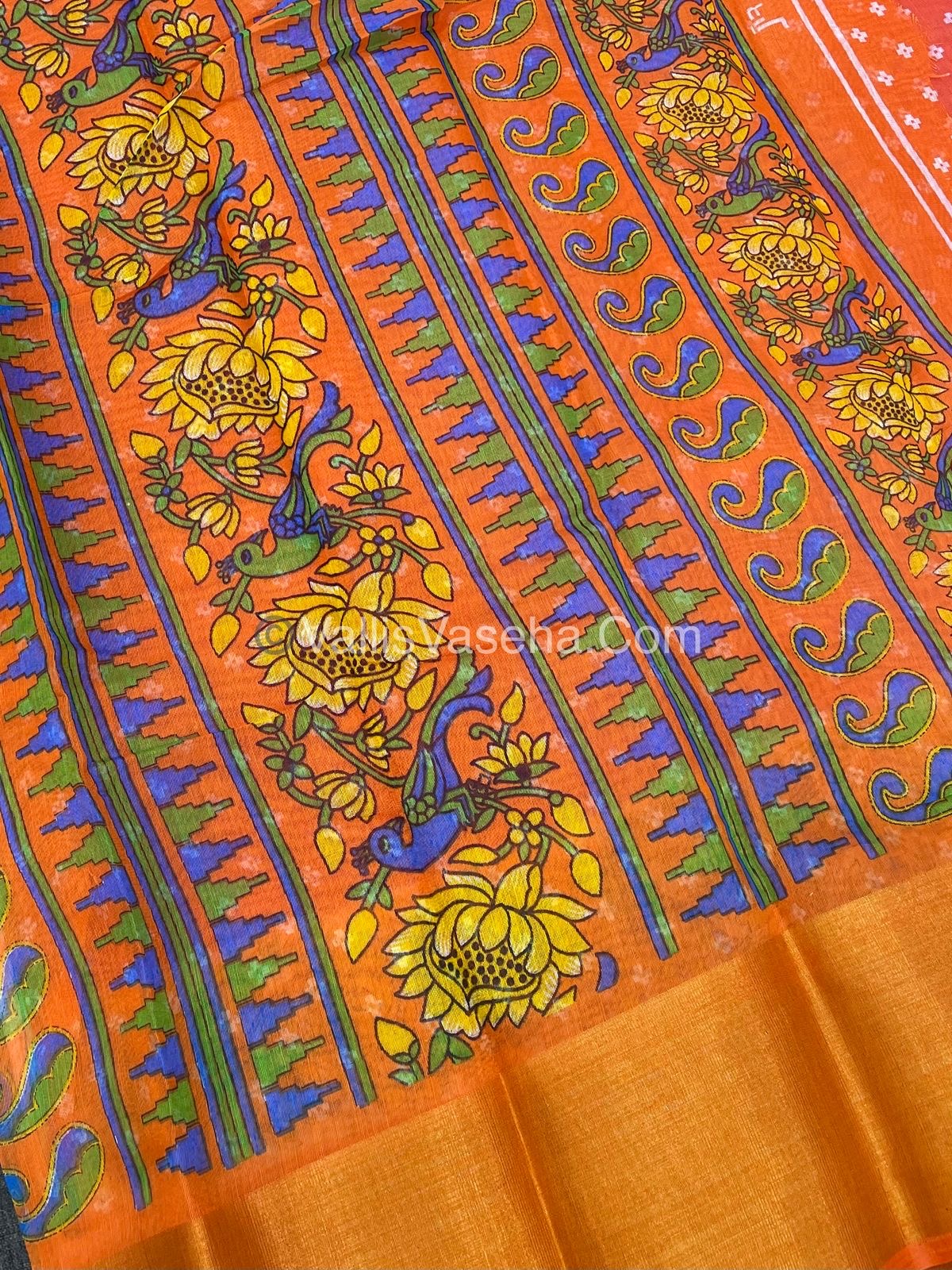 30% less - Offer Saree - Mixed Cotton Saree - VVDS007