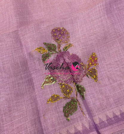 French Knot - Tissue Saree  - VVLFN024