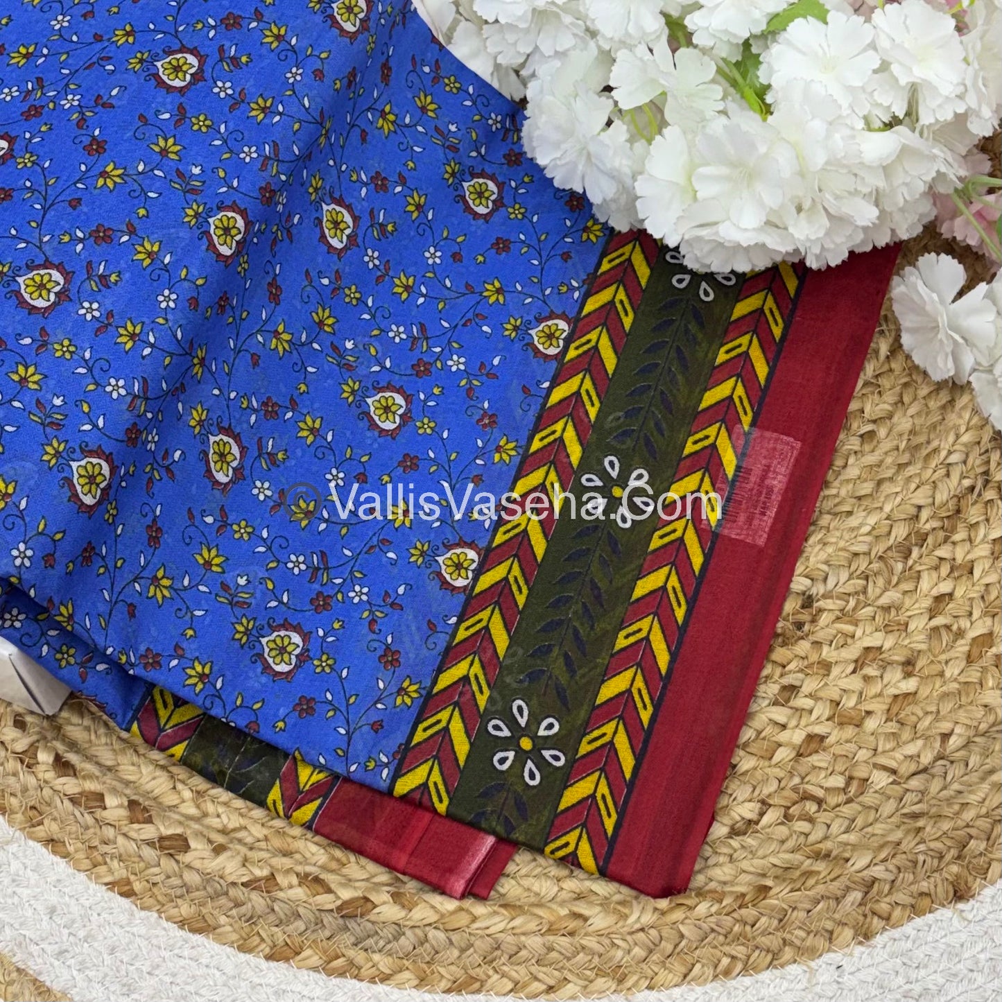 Pure Cotton Voile Saree | VVPVC001