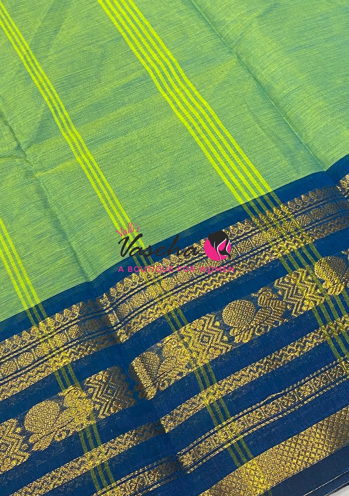 Kanchi Cotton Saree - VVKCS032