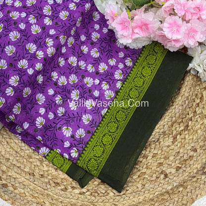 Pure Cotton Voile Saree | VVPVC001