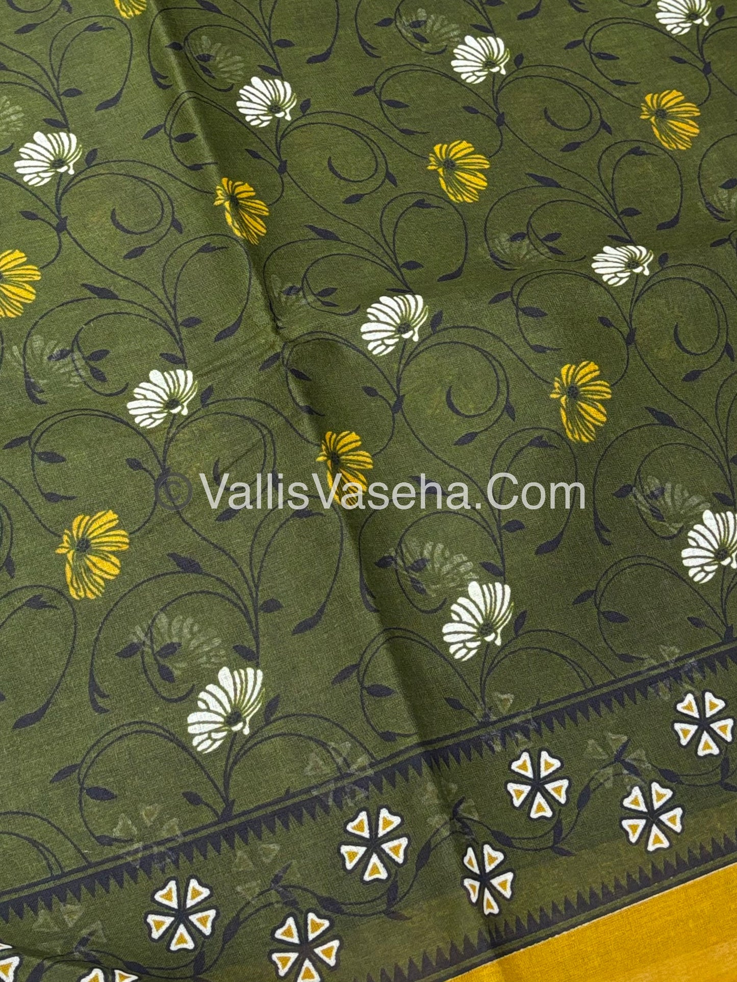 Pure Cotton Voile Saree | VVPVC001