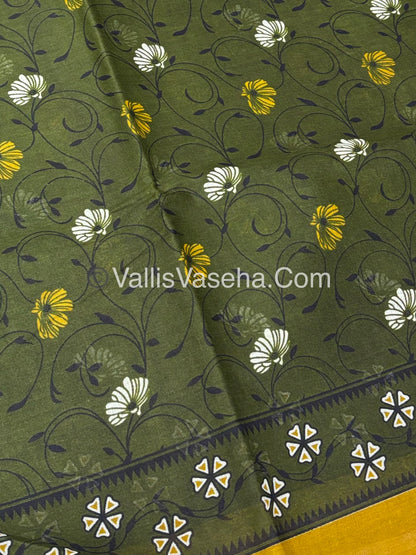 Pure Cotton Voile Saree | VVPVC001
