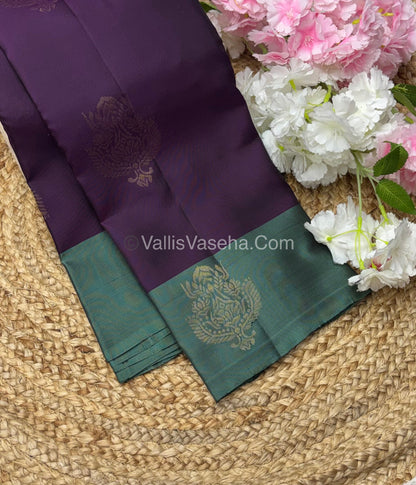 Half Mix - Pure Soft Silk Saree - VVPSS051
