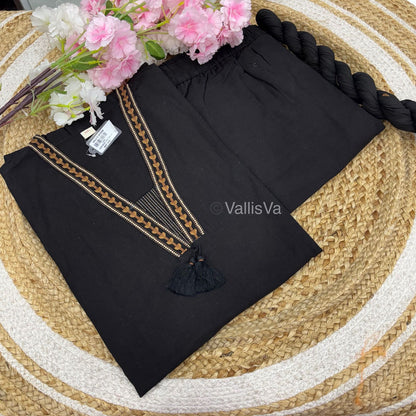 Readymade 3pc Set - Thread Embroidered - VVRMS006