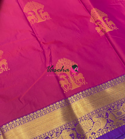 Semi Kanchi Silk - VVSKS010