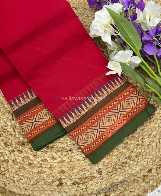 Kanchi Cotton Saree - VVKCS005