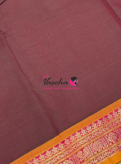 Premium - 120 counts - Kanchi Cotton Saree - VVKCS021