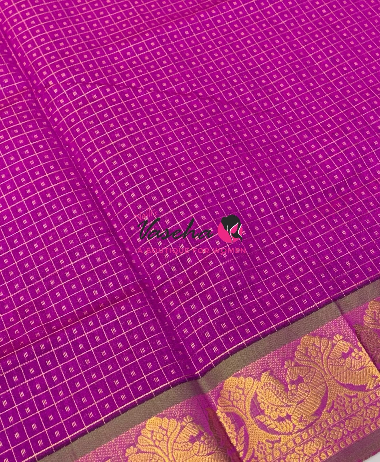 Semi Silk Cotton Saree | Lakshadeepam  |VVSSC009