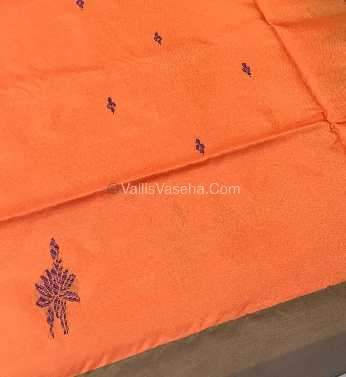 Vazhai Pattu Saree / Banana Pith - With Blouse - VVVPS001