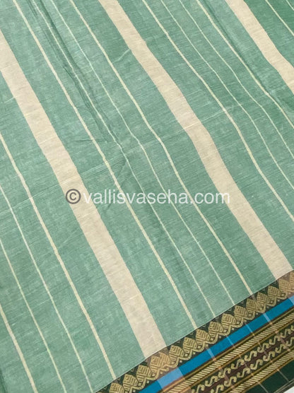 Narayanapet Mercerised Cotton Saree - VVNMC001