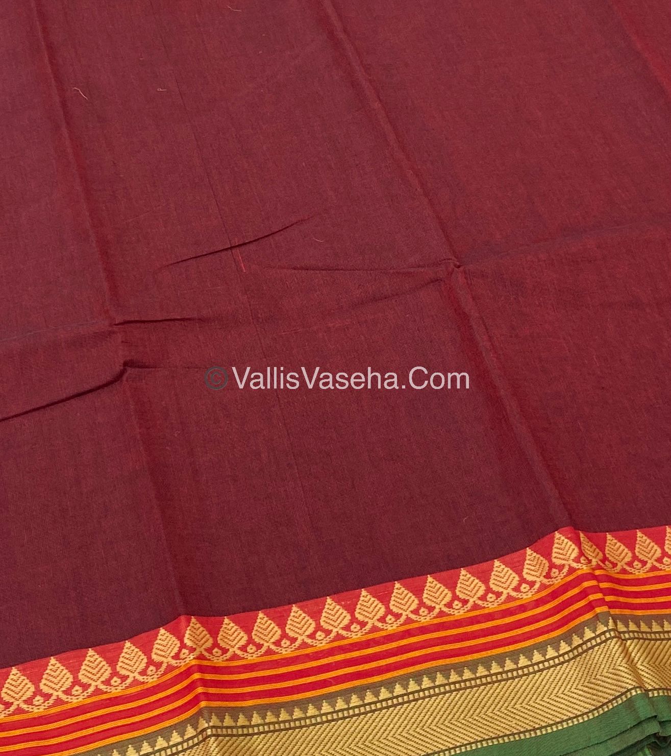 Chettinadu Cotton Saree - VVCCS001