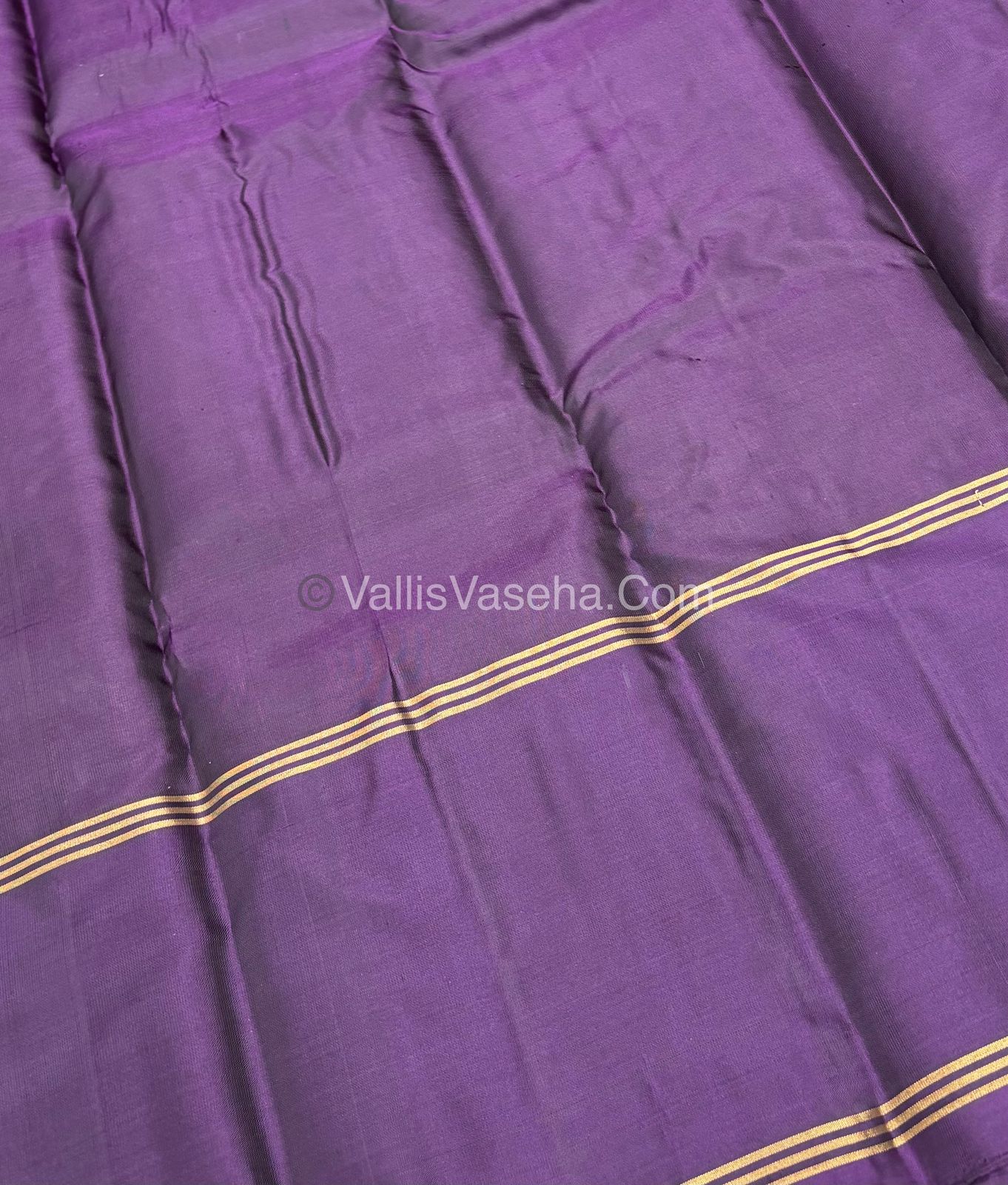 Half Mix - Pure Soft Silk Saree - Long Retta Petta Border with Butta - VVPSS050