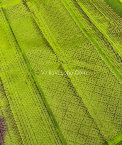 Half Mix - Pure Soft Silk Saree - VVPSS054