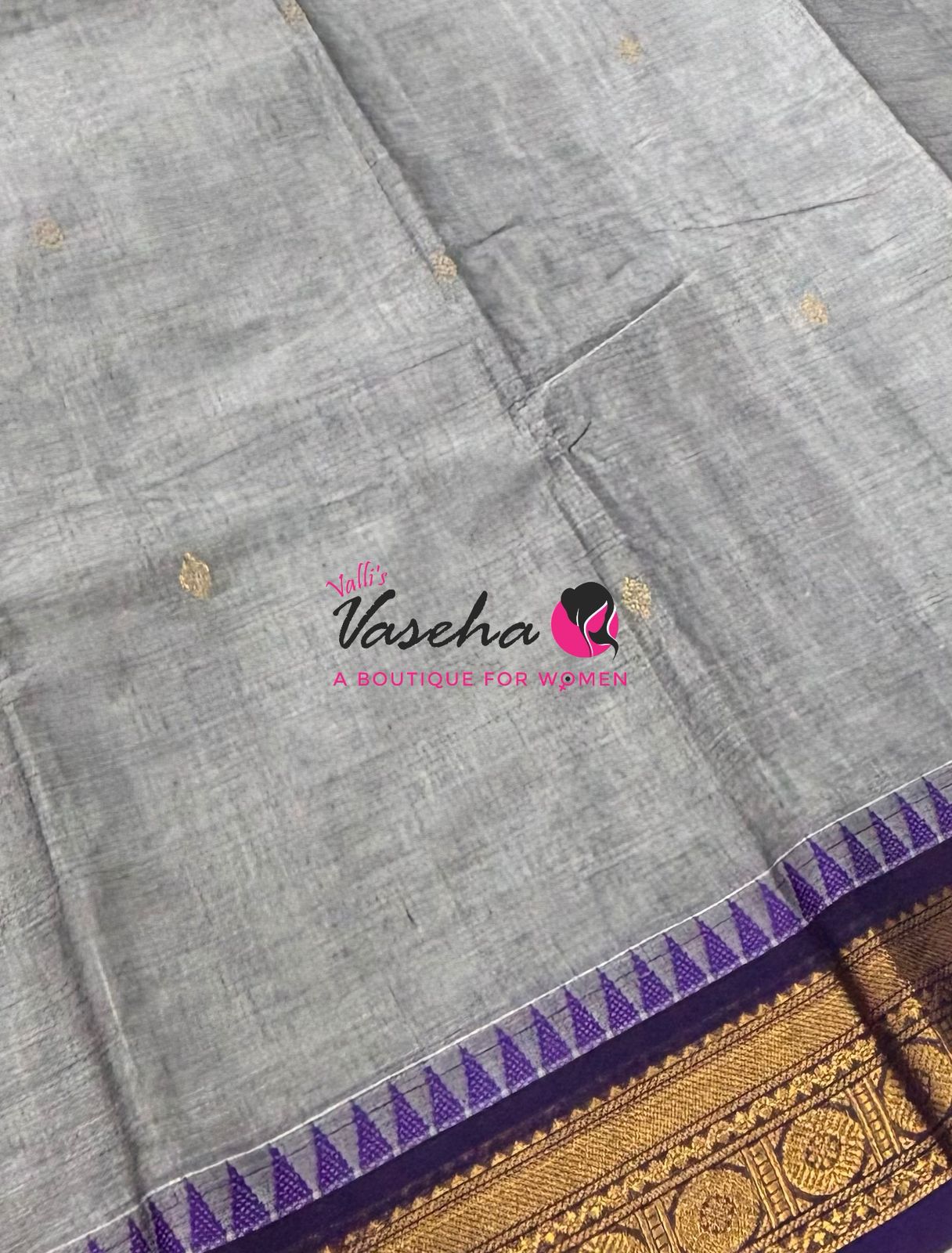 Kanchi Cotton Saree - VVKCS023