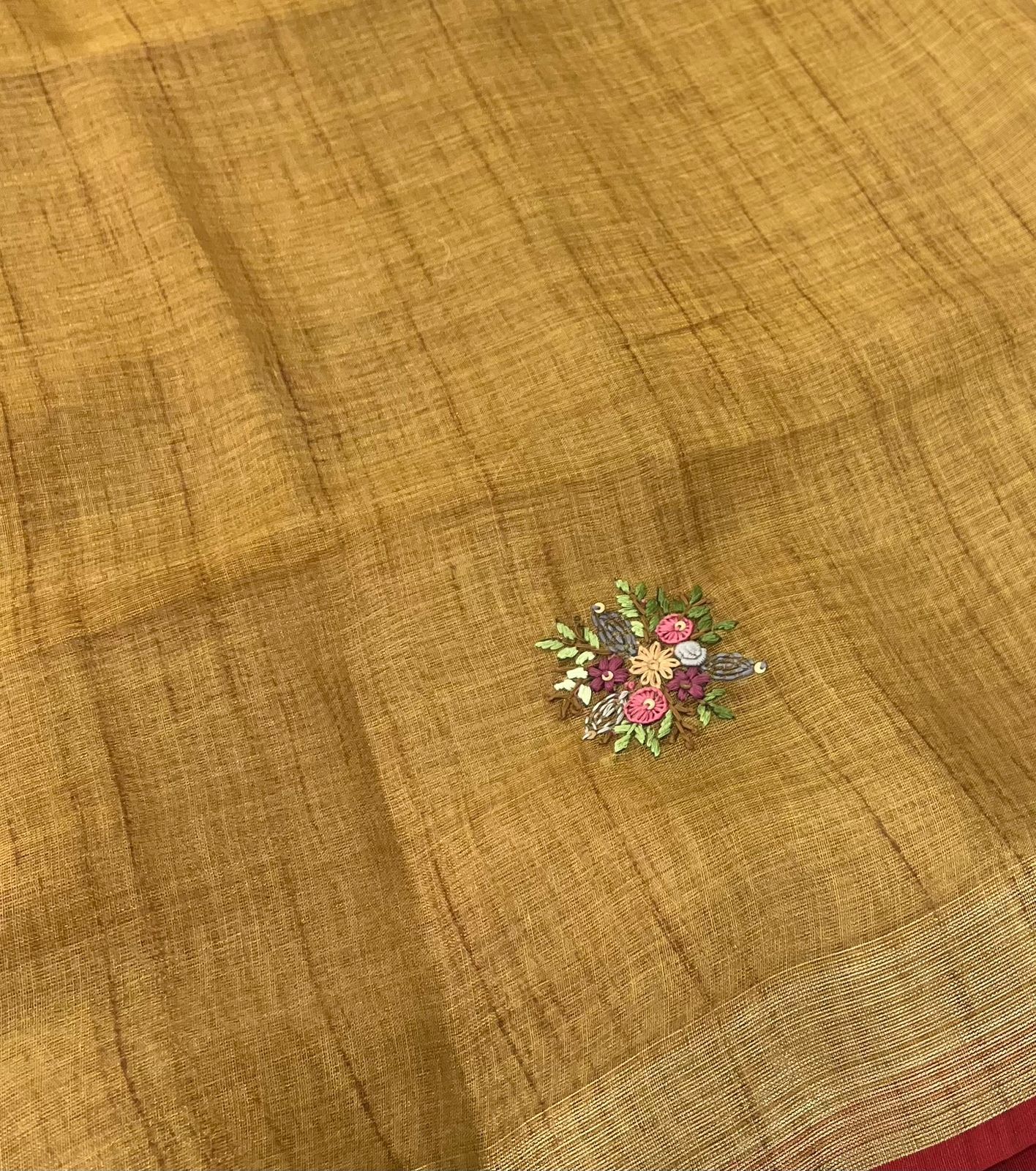 French Knot - Tissue Saree -  VVLFN001