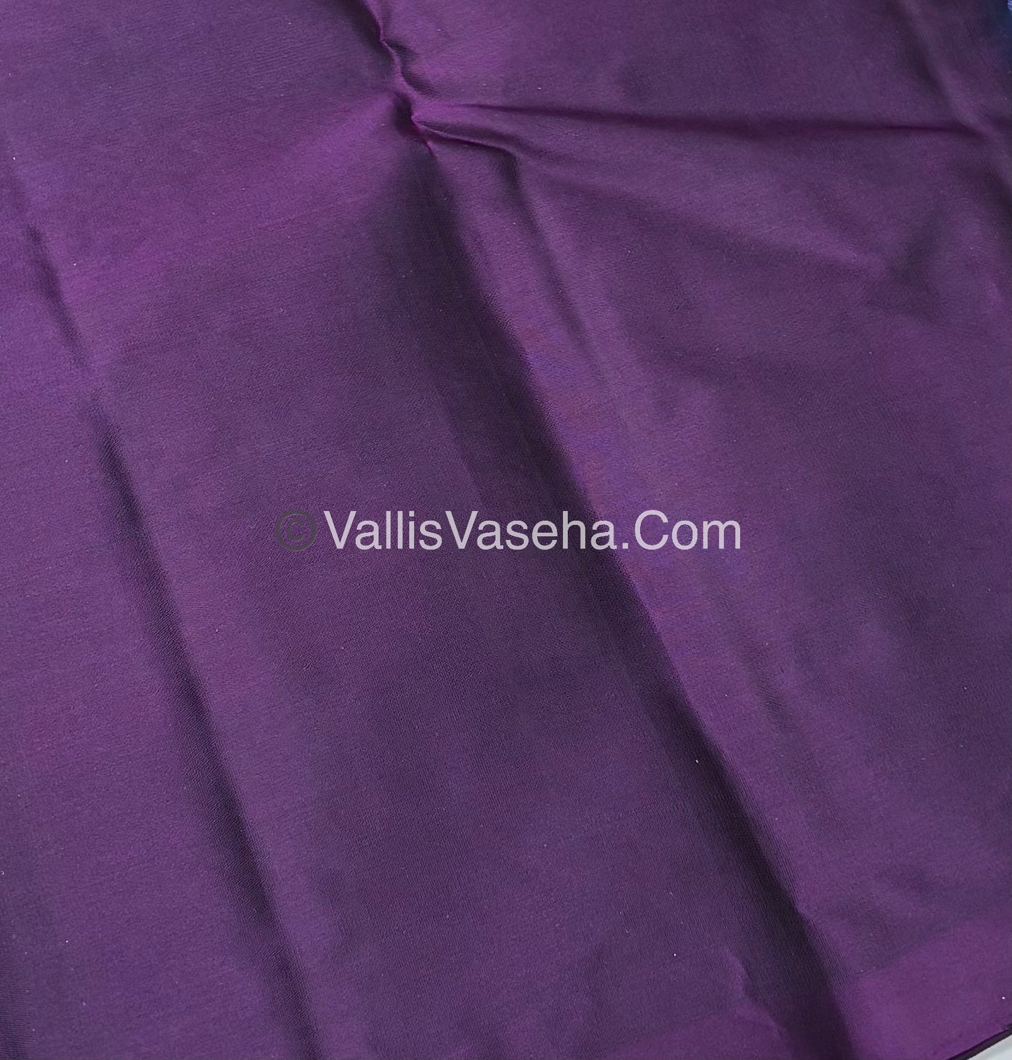 Half Mix - Pure Soft Silk Saree - VVPSS054