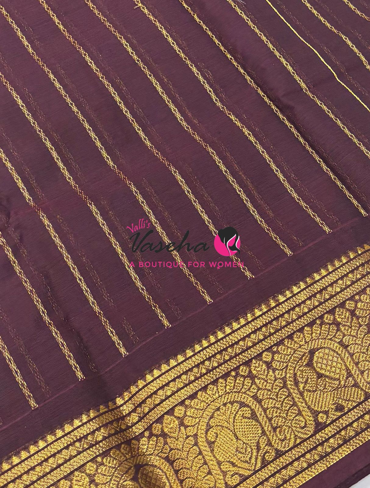Kanchi Cotton Saree - VVKCS033