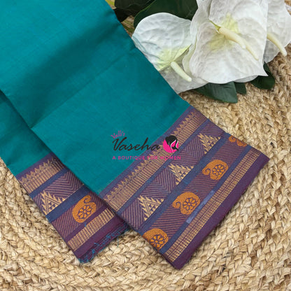 Kanchi Cotton Saree - VVKCS028